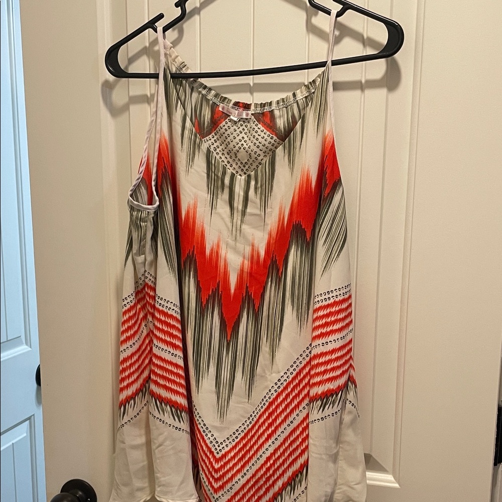 Stylish Women's Multicolor Patterned Top